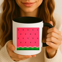 Summer Watermelon Fruit Pattern Mug