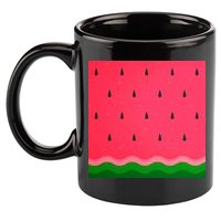 Summer Watermelon Fruit Pattern 11oz C Handle Ceramic Mug