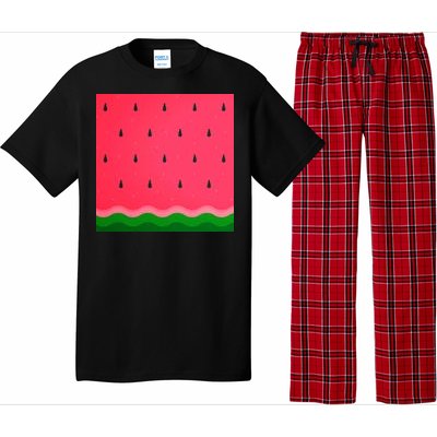 Summer Watermelon Fruit Pattern Pajama Set