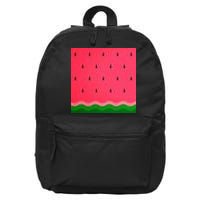 Summer Watermelon Fruit Pattern 16 in Basic Backpack