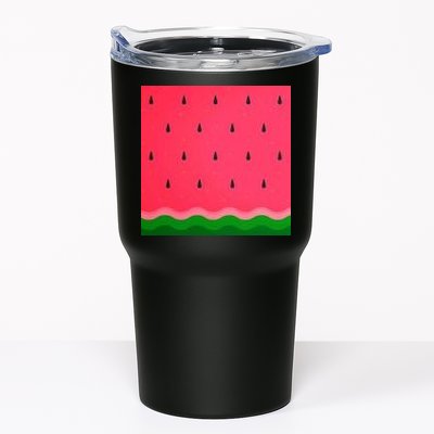 Summer Watermelon Fruit Pattern Tumbler
