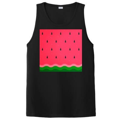 Summer Watermelon Fruit Pattern PosiCharge Competitor Tank