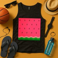 Summer Watermelon Fruit Pattern Tank Top
