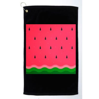 Summer Watermelon Fruit Pattern Golf Towel
