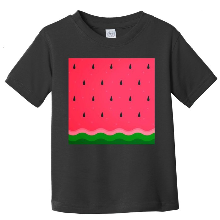 Summer Watermelon Fruit Pattern Toddler T-Shirt