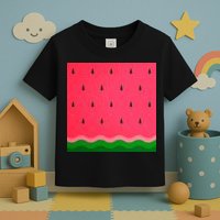 Summer Watermelon Fruit Pattern Toddler T-Shirt