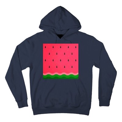 Summer Watermelon Fruit Pattern Hoodie