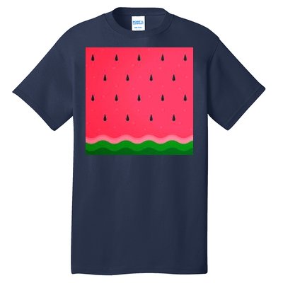 Summer Watermelon Fruit Pattern Tall T-Shirt