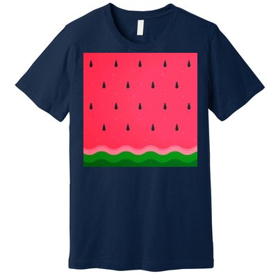 Summer Watermelon Fruit Pattern Premium T-Shirt