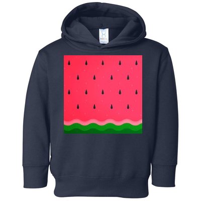 Summer Watermelon Fruit Pattern Toddler Hoodie