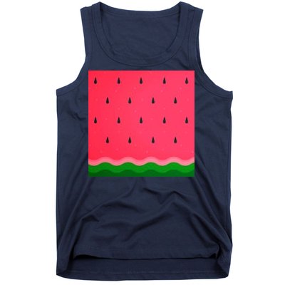 Summer Watermelon Fruit Pattern Tank Top