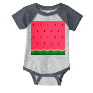 Summer Watermelon Fruit Pattern Infant Baby Jersey Bodysuit