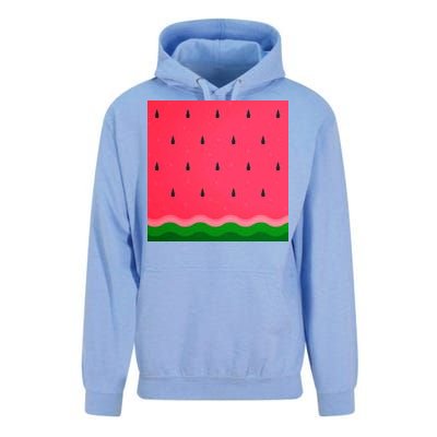 Summer Watermelon Fruit Pattern Unisex Surf Hoodie