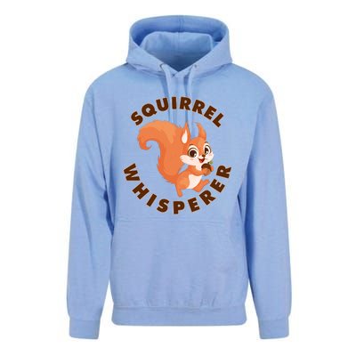 Squirrel Whisperer Funny Forest Animal Lover Gift Unisex Surf Hoodie