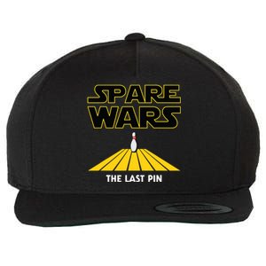 Spare Wars Funny Bowler & Bowling Parody Wool Snapback Cap