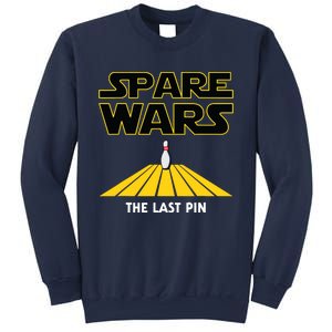 Spare Wars Funny Bowler & Bowling Parody Sweatshirt