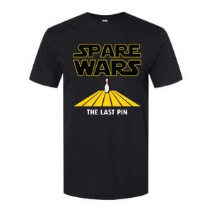 Spare Wars Funny Bowler & Bowling Parody Softstyle CVC T-Shirt