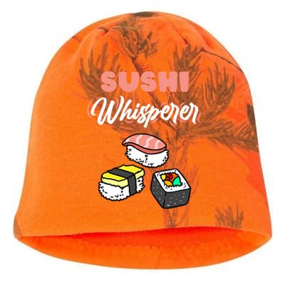 Sushi Whisperer For Sushi Lover Gift Kati - Camo Knit Beanie