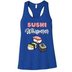 Sushi Whisperer For Sushi Lover Gift Women's Racerback Tank