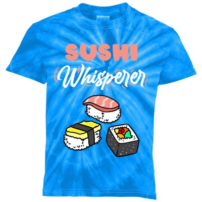 Sushi Whisperer For Sushi Lover Gift Kids Tie-Dye T-Shirt