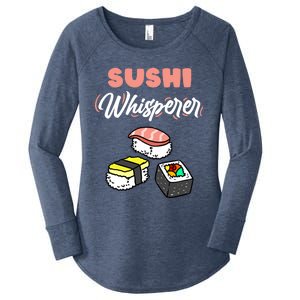 Sushi Whisperer For Sushi Lover Gift Women's Perfect Tri Tunic Long Sleeve Shirt