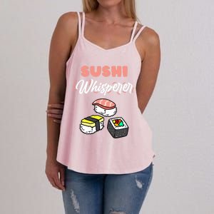 Sushi Whisperer For Sushi Lover Gift Women's Strappy Tank