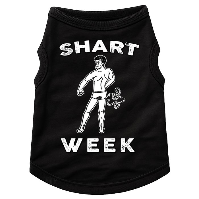 Shart Week Funny Novelty Shark Doggie Tank
