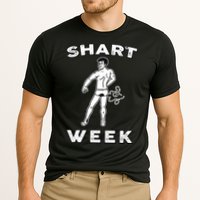 Shart Week Funny Novelty Shark Cooling Performance Crew T-Shirt