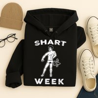 Shart Week Funny Novelty Shark Hoodie
