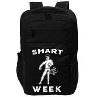 Shart Week Funny Novelty Shark Impact Tech Backpack