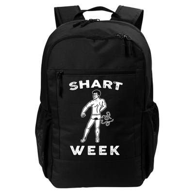 Shart Week Funny Novelty Shark Backpack