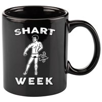 Shart Week Funny Novelty Shark 11oz C Handle Ceramic Mug