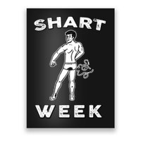 Shart Week Funny Novelty Shark Poster