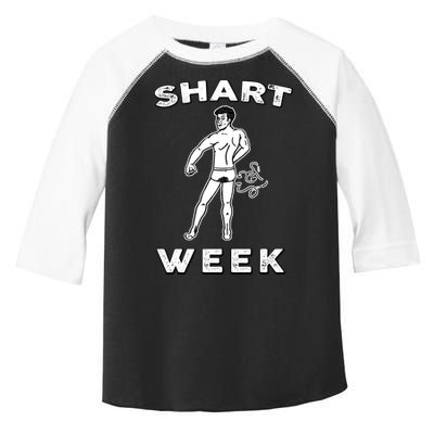 Shart Week Funny Novelty Shark Toddler Fine Jersey T-Shirt