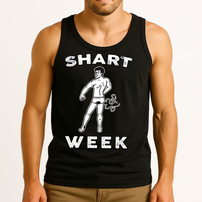 Shart Week Funny Novelty Shark Tank Top