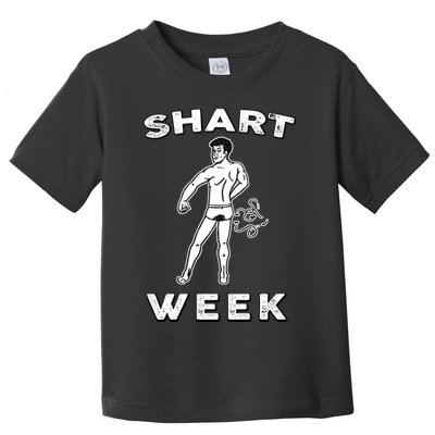 Shart Week Funny Novelty Shark Toddler T-Shirt
