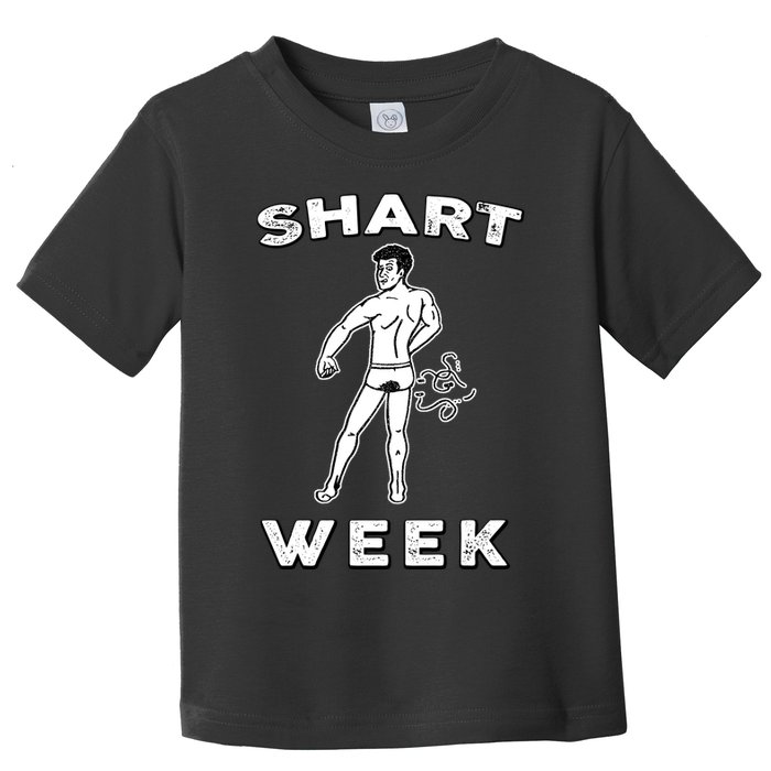 Shart Week Funny Novelty Shark Toddler T-Shirt