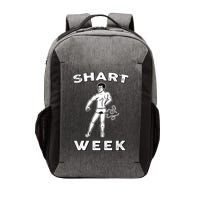 Shart Week Funny Novelty Shark Vector Backpack