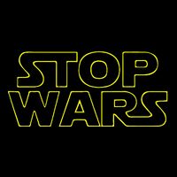 Stop Wars Funny 7-Panel Snapback Hat