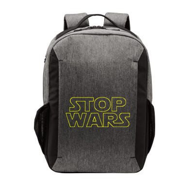 Stop Wars Funny Vector Backpack