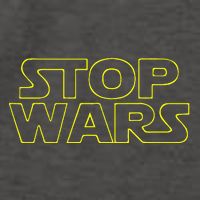 Stop Wars Funny Vector Backpack
