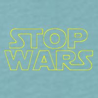 Stop Wars Funny Sueded Cloud Jersey T-Shirt