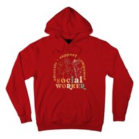 Social Worker Funny Social Work Month Hoodie