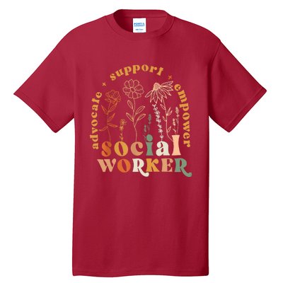 Social Worker Funny Social Work Month Tall T-Shirt