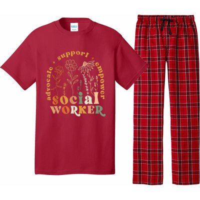 Social Worker Funny Social Work Month Pajama Set