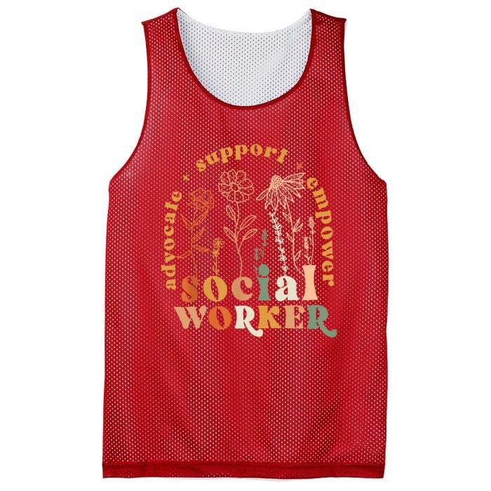 Social Worker Funny Social Work Month Mesh Reversible Basketball Jersey Tank