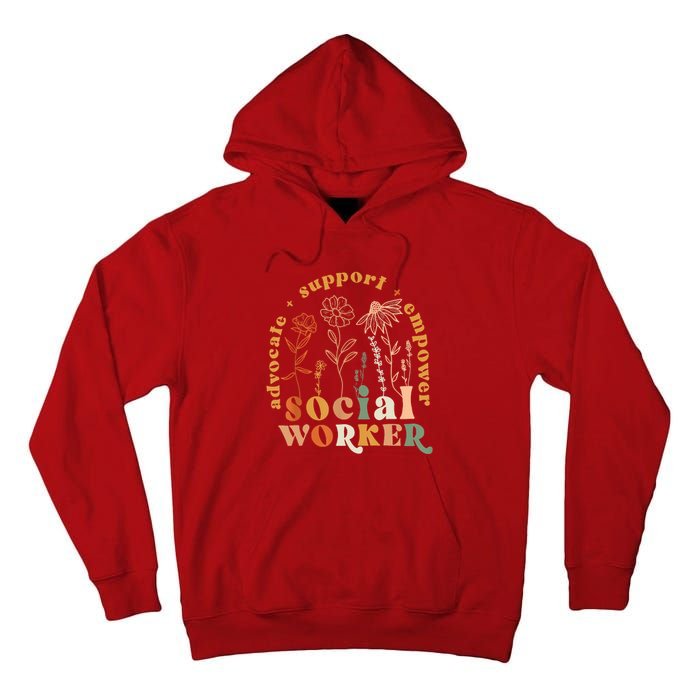 Social Worker Funny Social Work Month Tall Hoodie