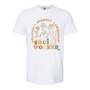 Social Worker Funny Social Work Month Softstyle CVC T-Shirt