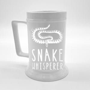 Snake Whisperer Funny Reptile Snakes Lover Beer Stein