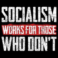 Socialism Works For Those Who Dont Funny Anti Socialism Impact Tech Backpack